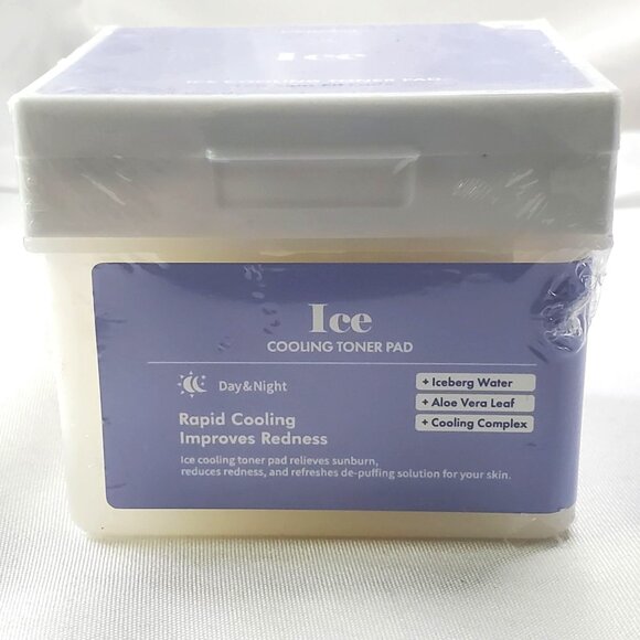 Dermal Ice Cooling Toner Pads 120 Count Rapid Cooling & Redness Relief - Picture 6 of 6